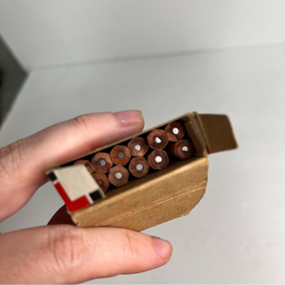 vintage templar 777 pencils reliance hexagon no 2 no 3 box of 12 - Picture 3 of 5